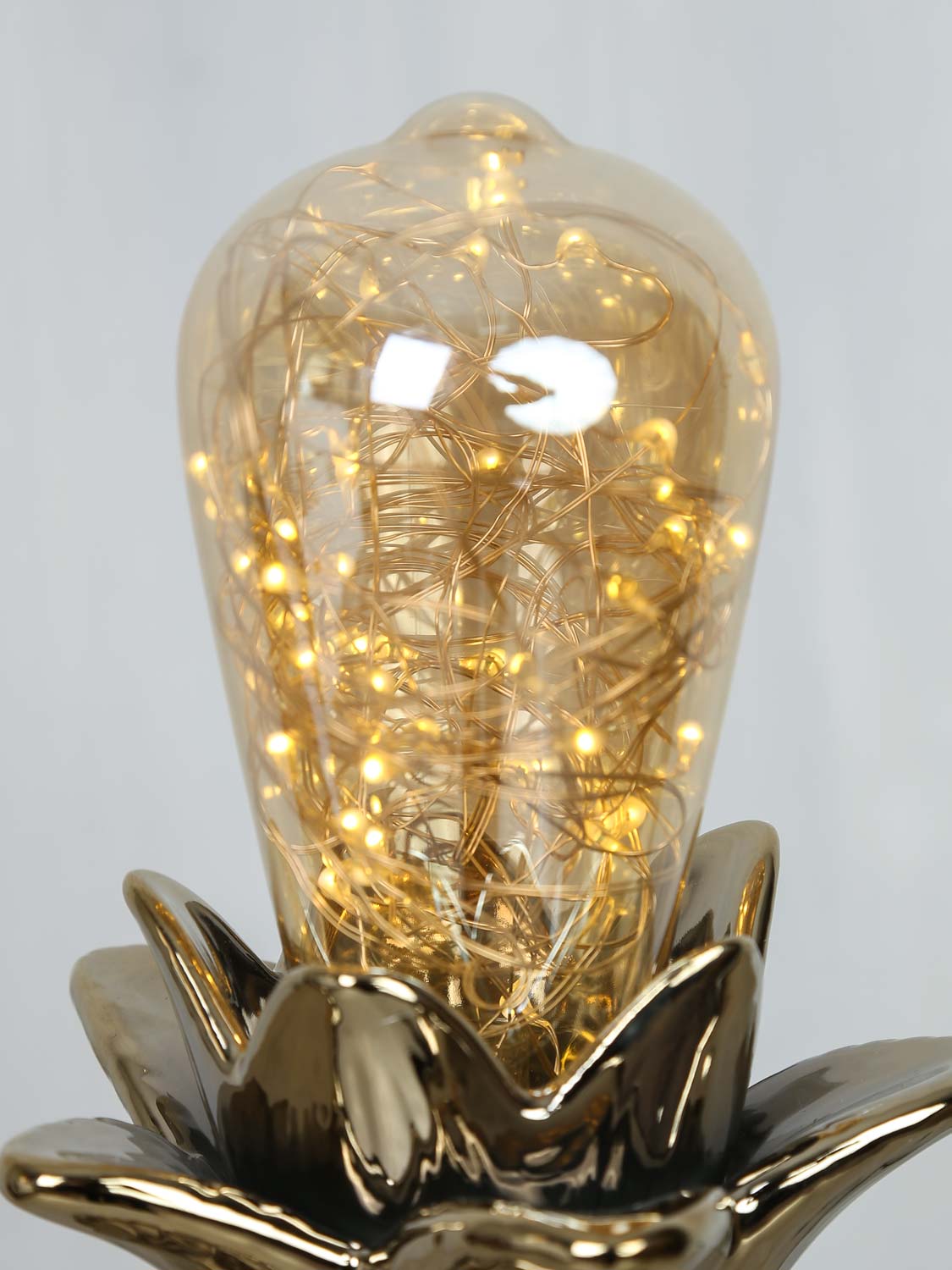 Ledison lamp Edison ST64 50 lamps amber