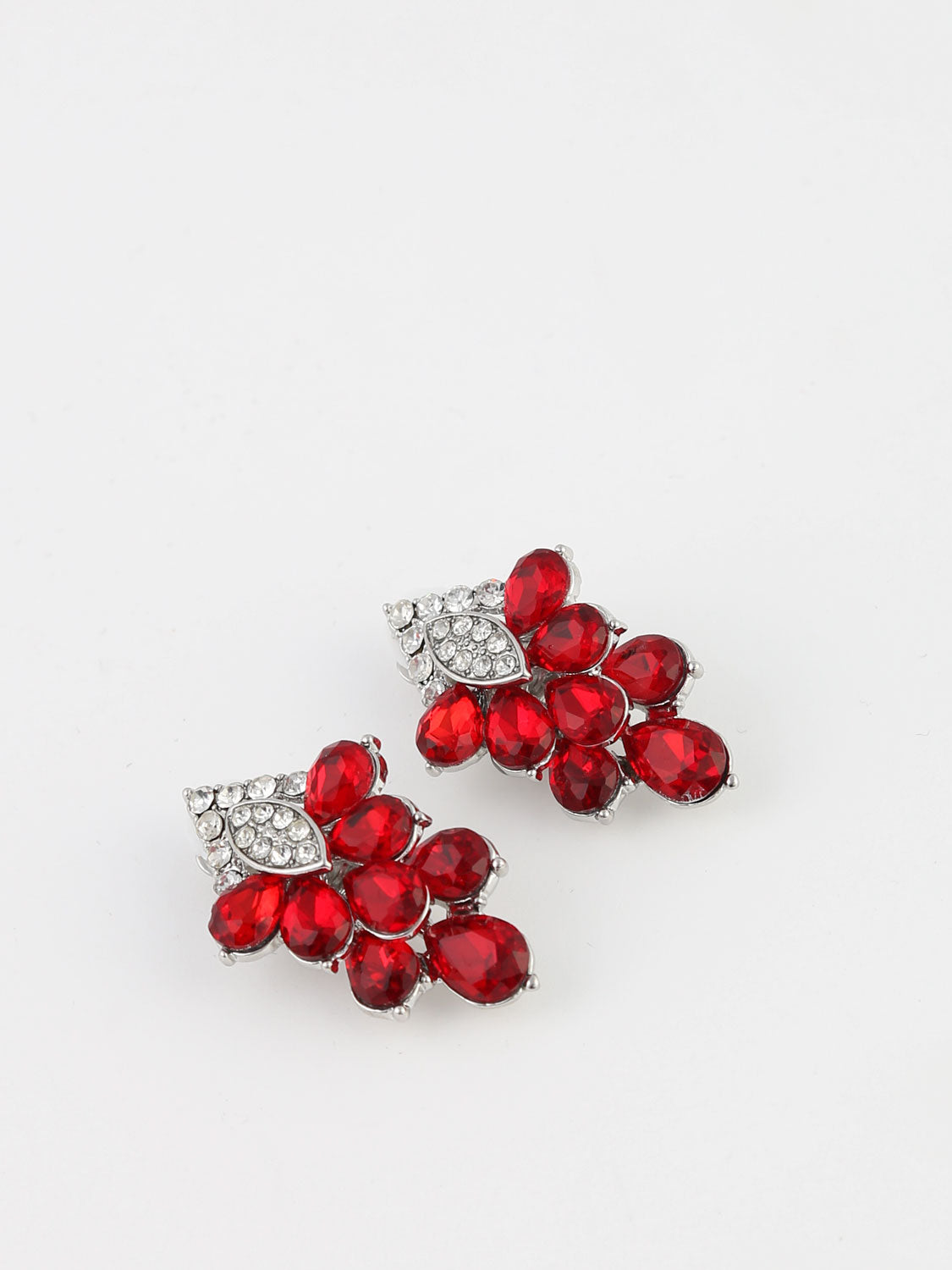 Bismil - Earrings Clip Red