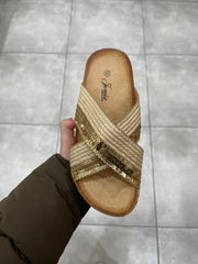 Sandaler med flet -