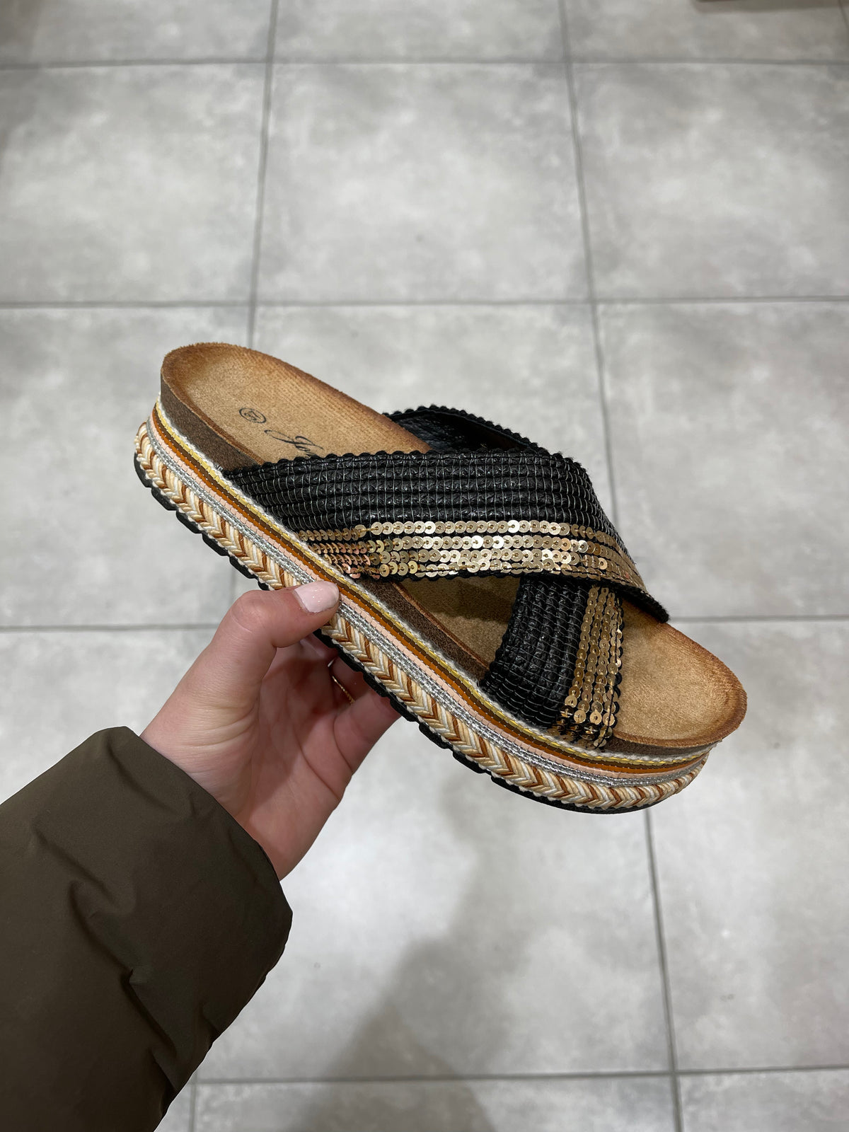 Sandaler med flet -