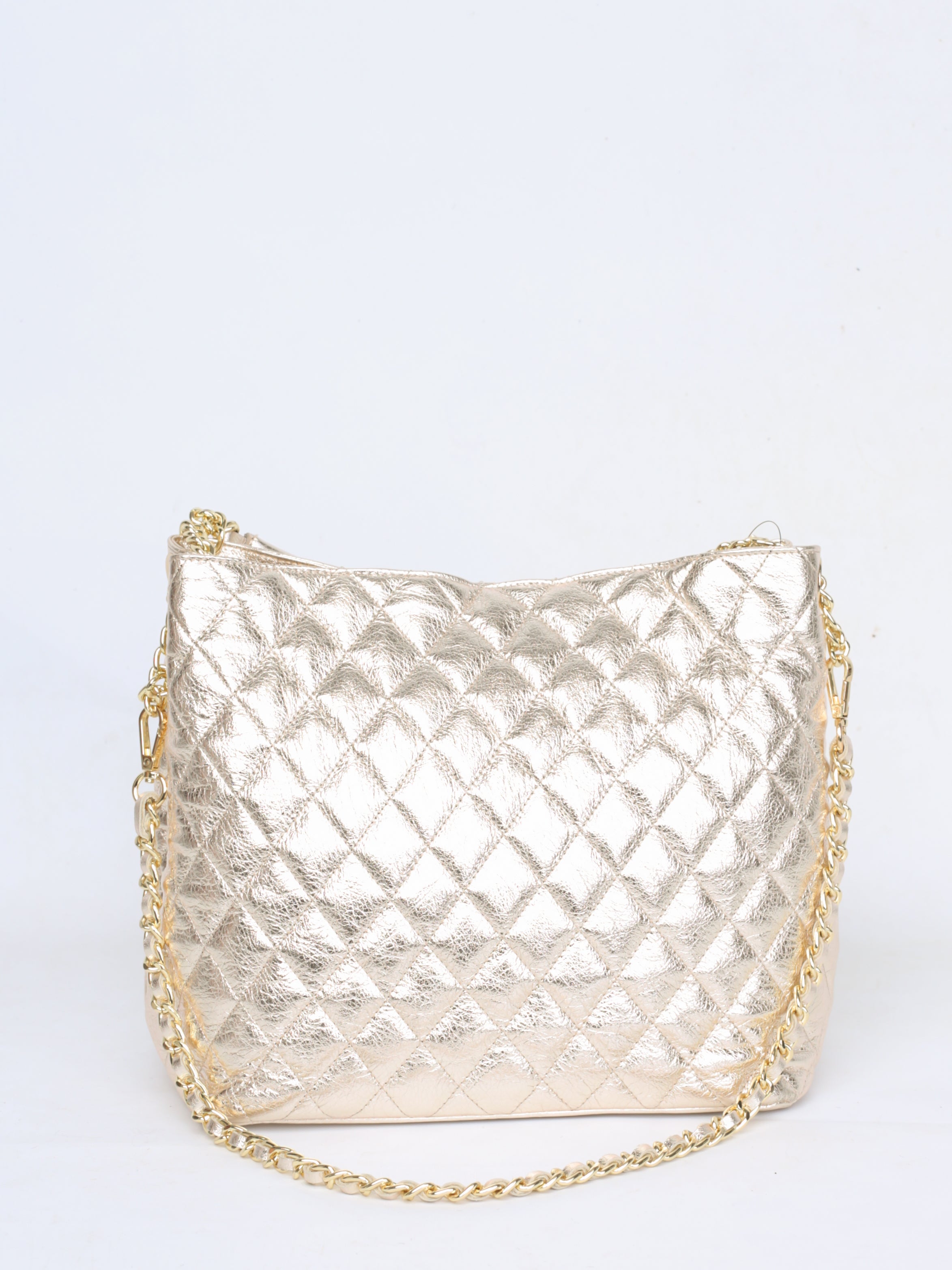 Quilted leather bag