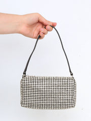 Bling bag with handle and chain