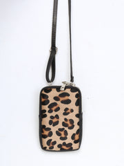 Leather phone case leo