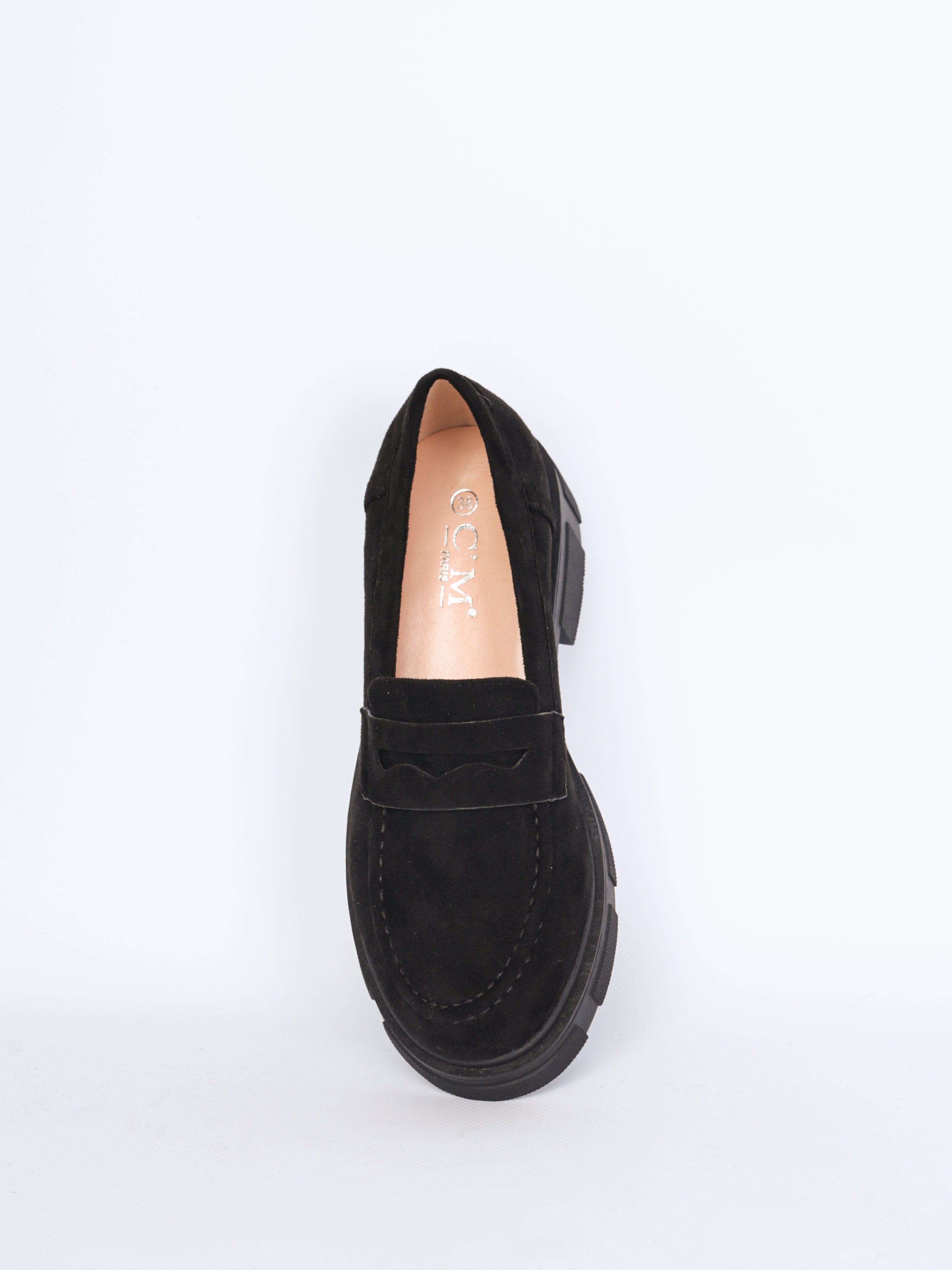 Imitation leather classic loafers