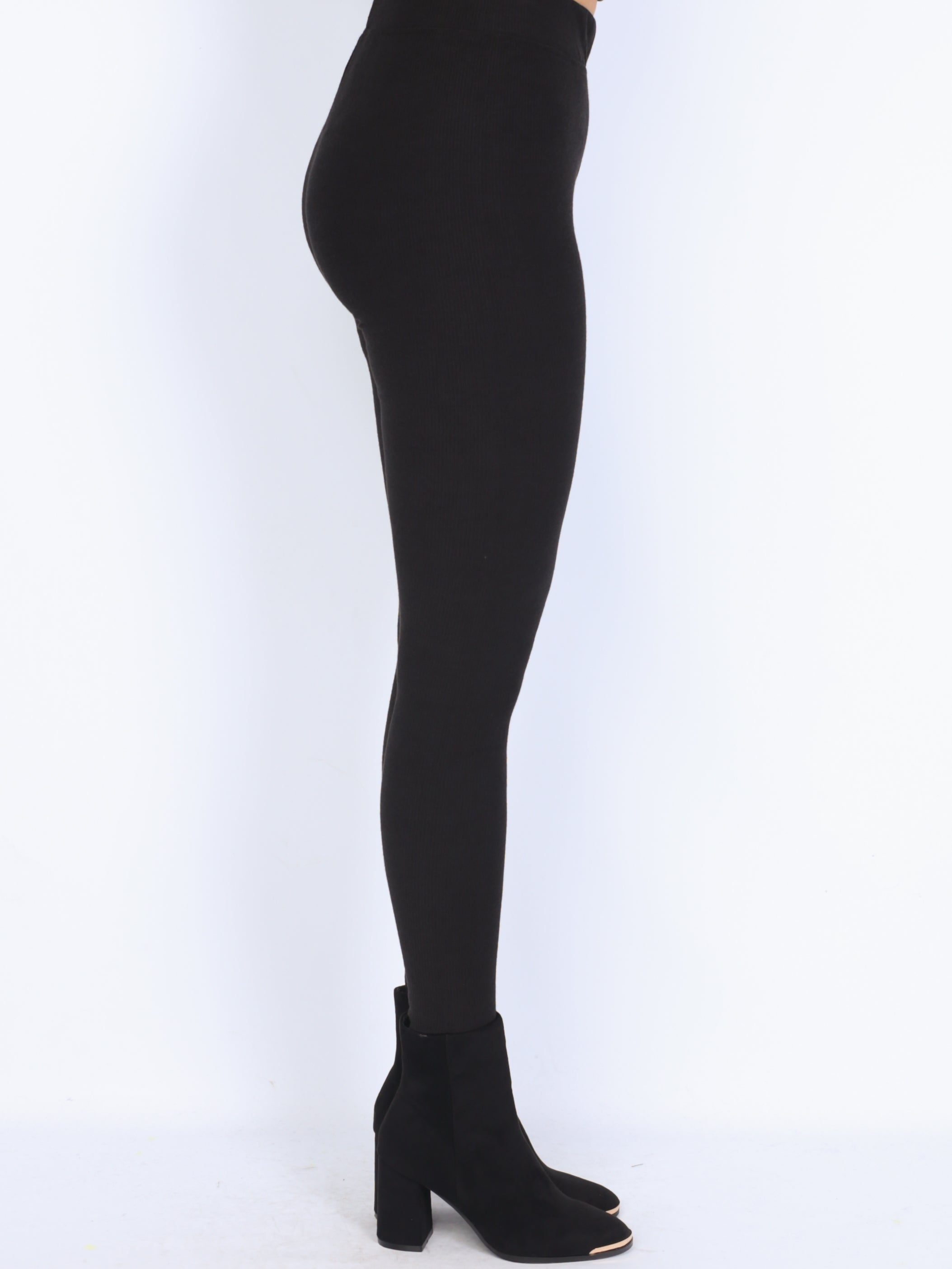 Soyaconcept black rib leggings