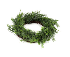 Rosemary wreath, 54 cm, green