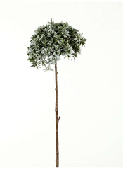 Teeblatt-Zweig, 93 cm, griin-betaut