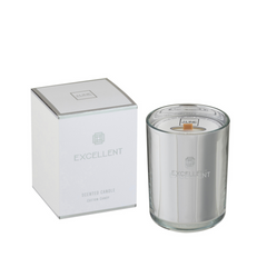 Scented candle silver D8xH10.5cm 50 hours