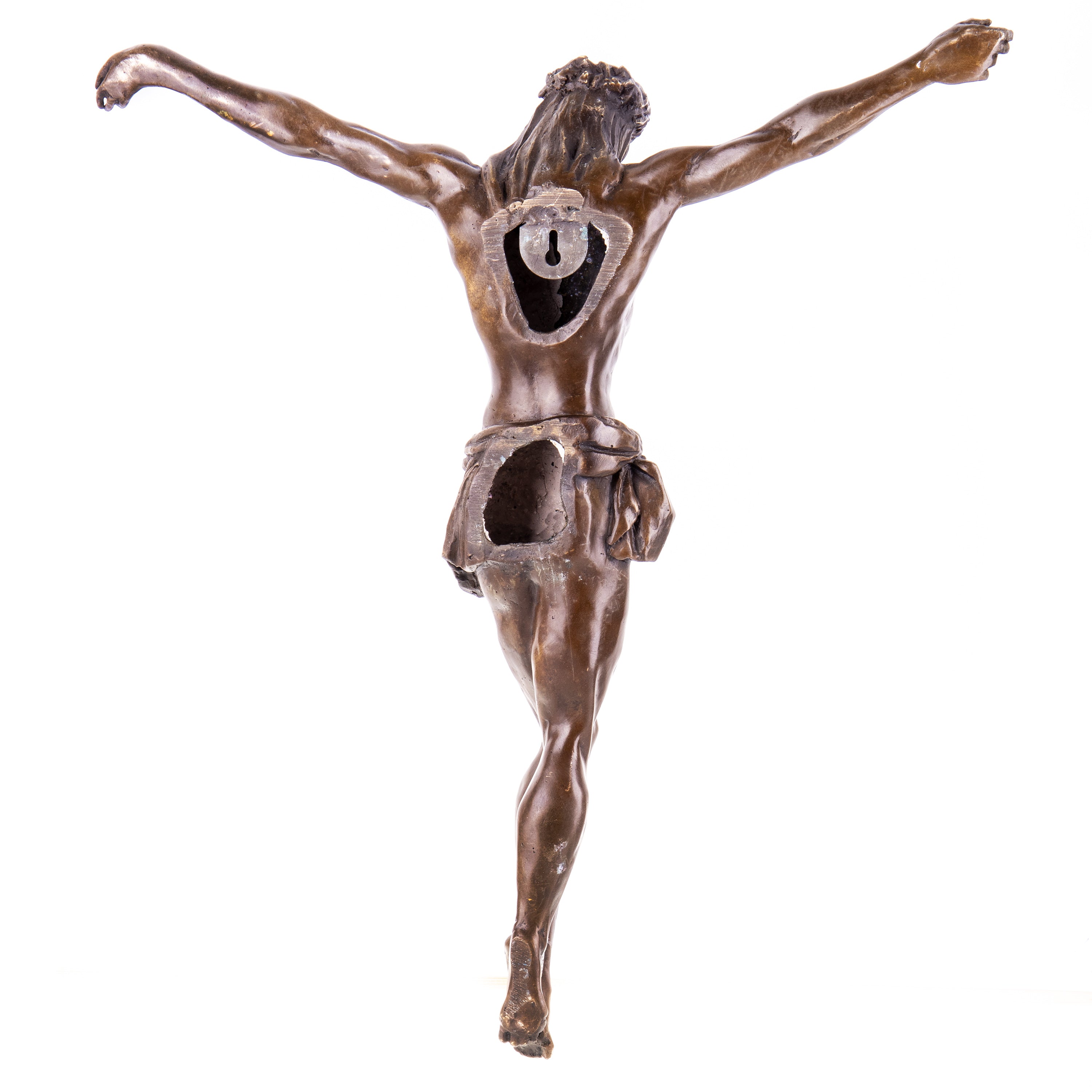 Bronze Jesus figure 54x45x9cm
