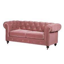 2-seater sofa Speranza roze velvet