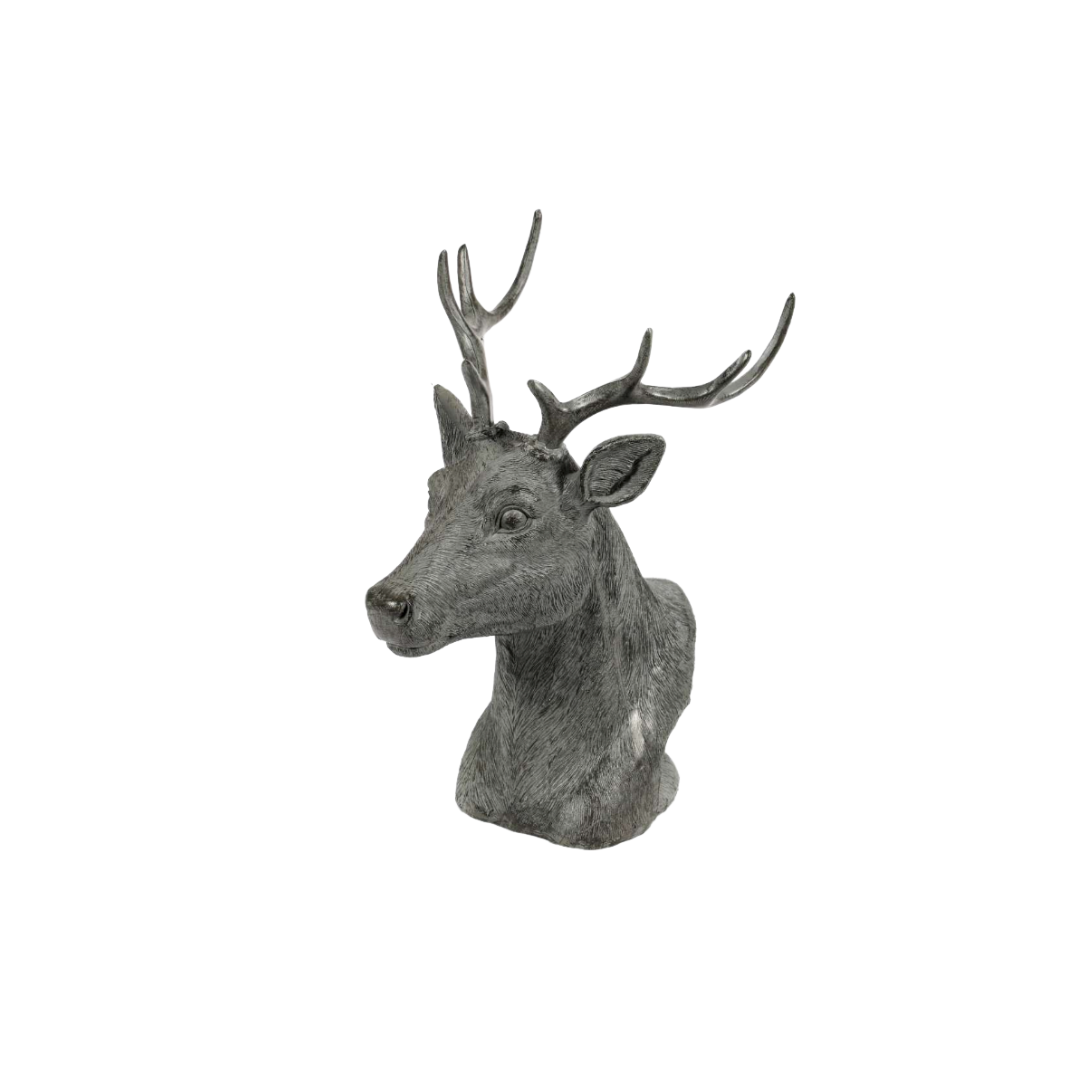 Reindeer gray 16x13xh21cm