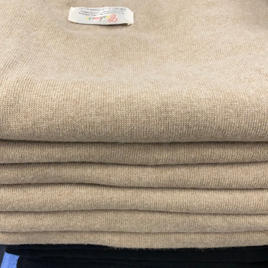 Cashmere stole taupe