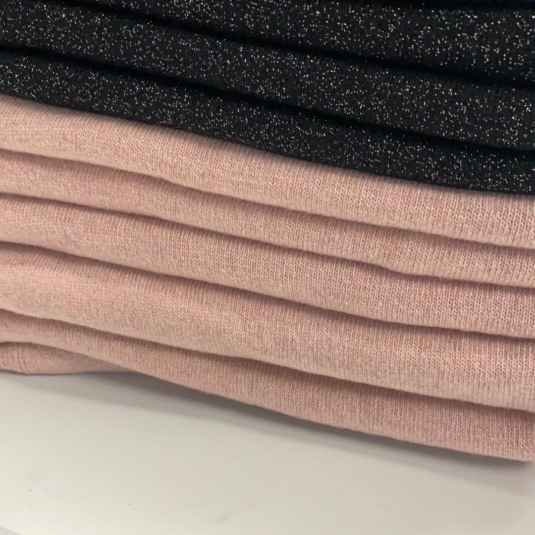 Cashmere stole pink