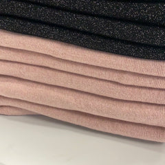 Cashmere stole pink