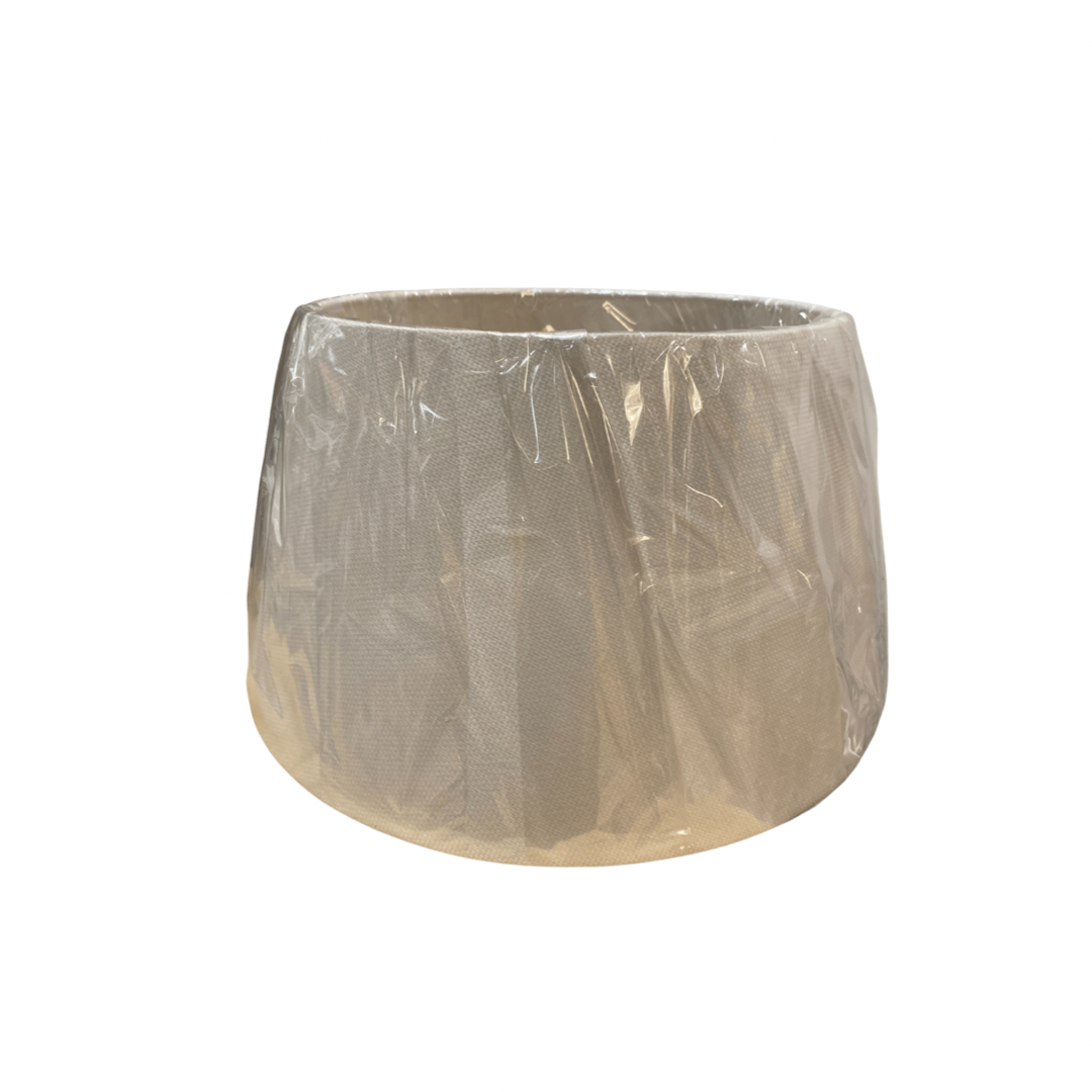 Standing lampshade Ambienta drum 35 cm off white