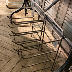 Iron shoe rack