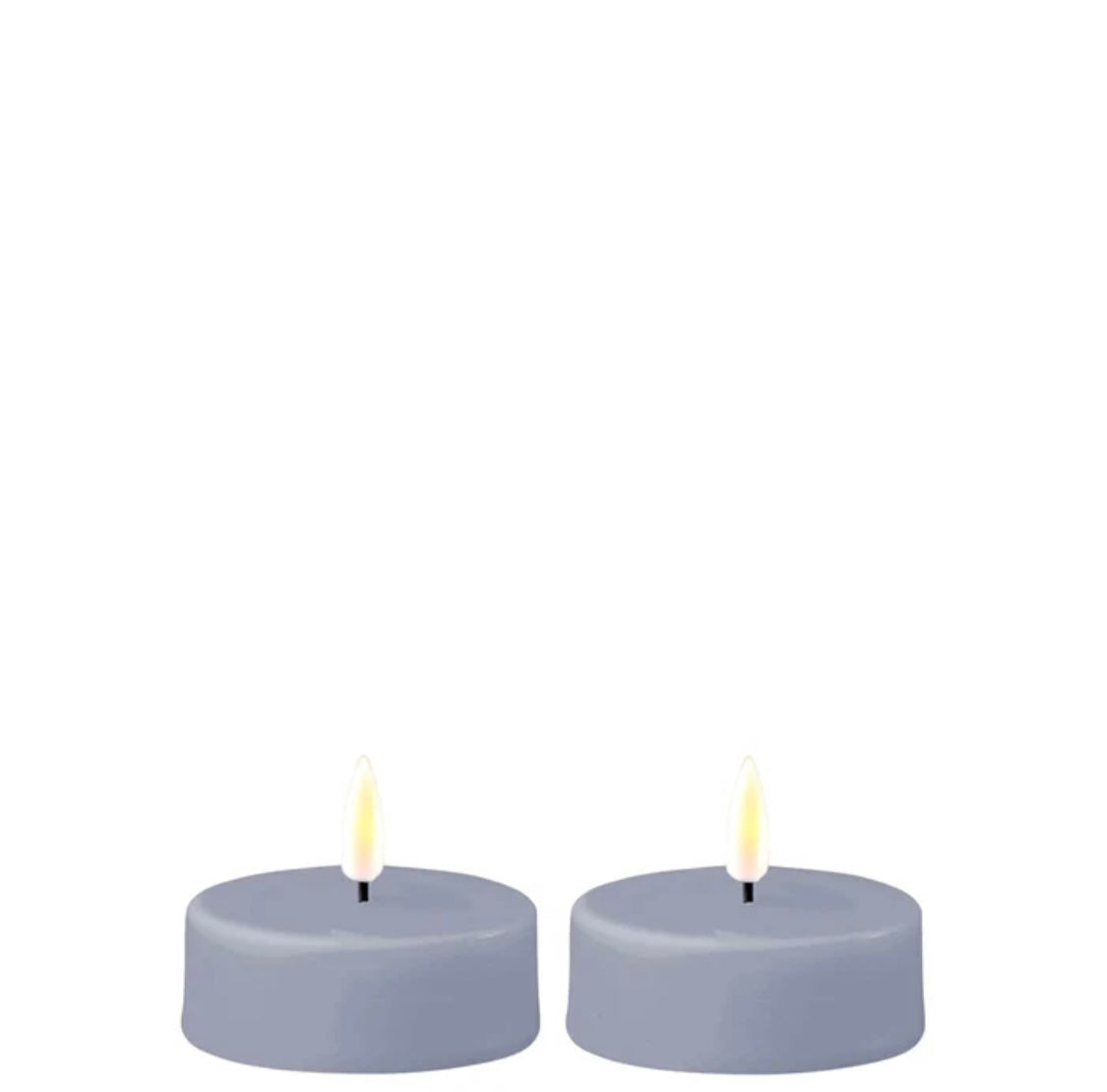 Dust blue Tea light 2 pcs (Large)