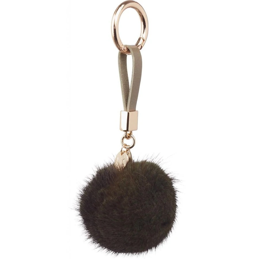 Natures Collection Pom Pom key ring