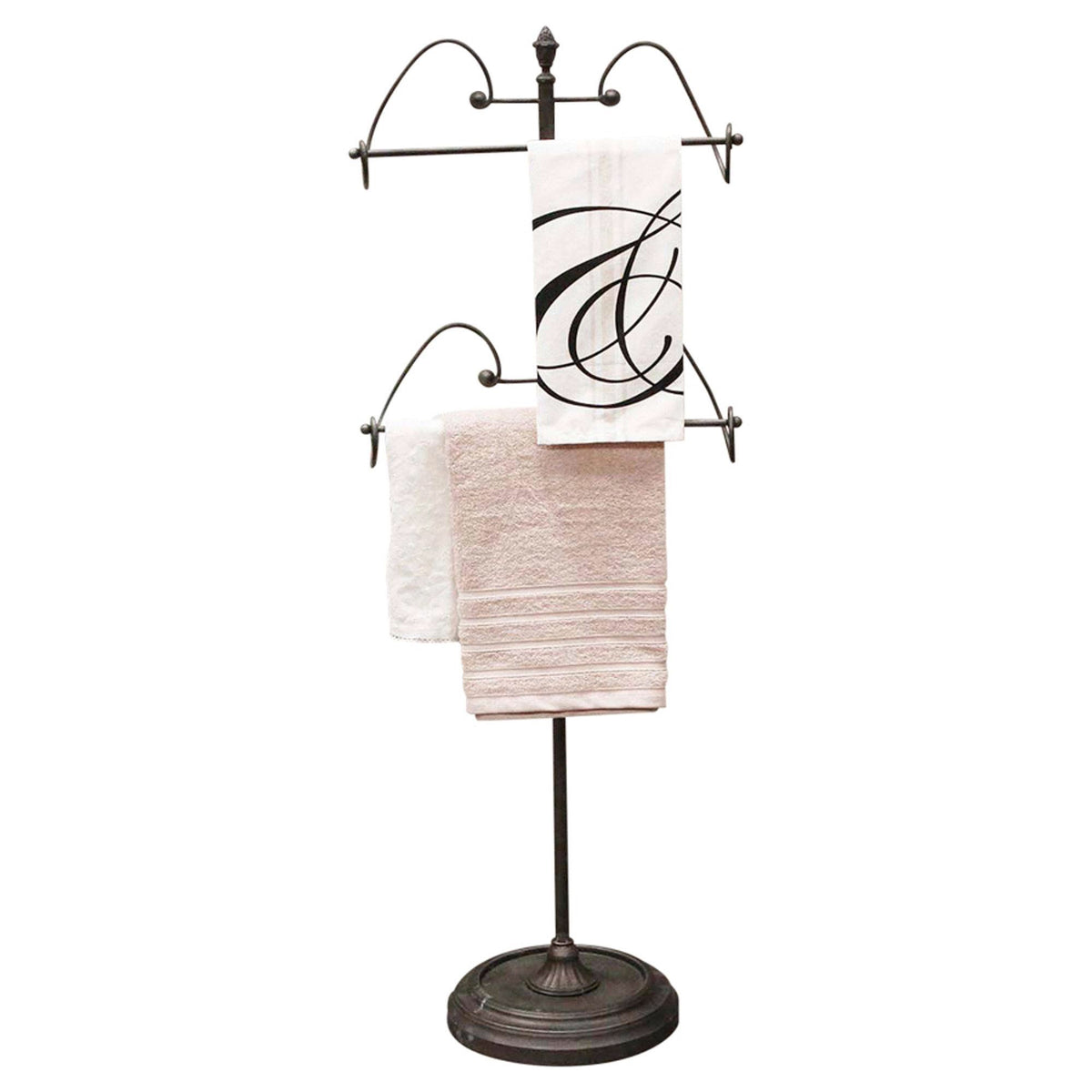 Chic antique towel holder 127x47cm