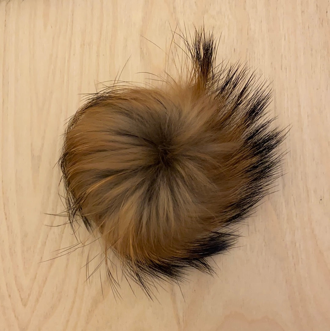 Fur balls to attach to clothes