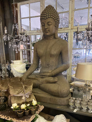 Large plaster Buddha