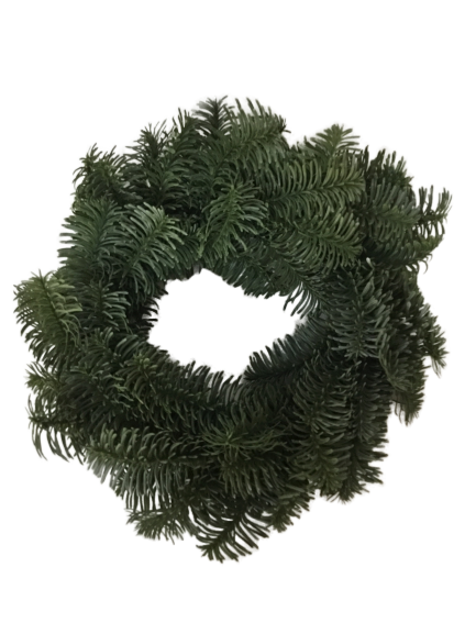 Wreath of spruce
