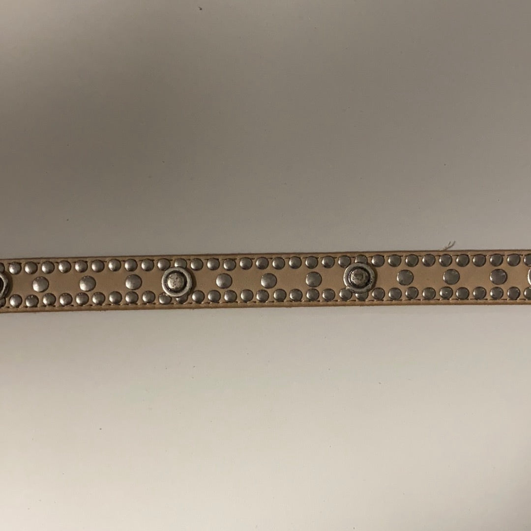 Belt with studs