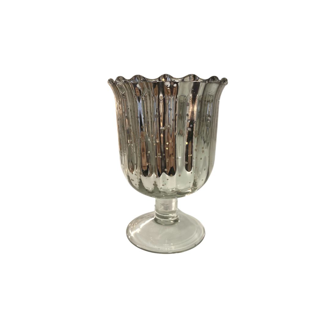 Vase Verrerie, Glass, 14x14x18 cm