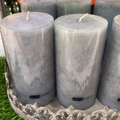 Gray candle