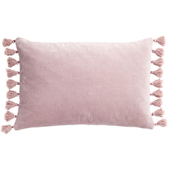 LILAC VELVET TASSEL CUSHION
