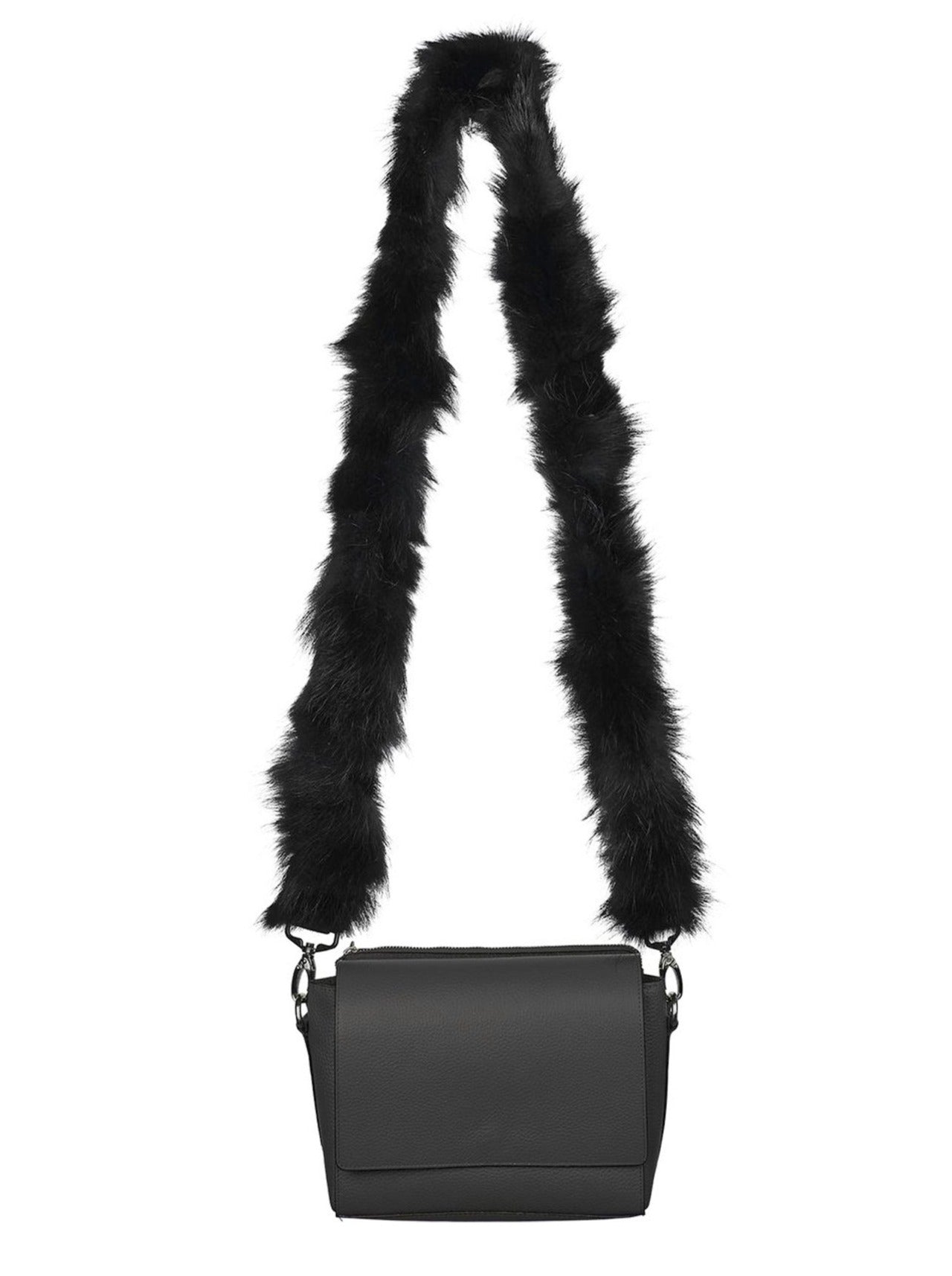 Crown 1 - Bag strap in fox fur