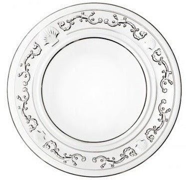 Large plate with decoration